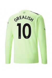 Manchester City Jack Grealish #10 Fotballdrakt Tredje Klær 2022-23 Lange ermer